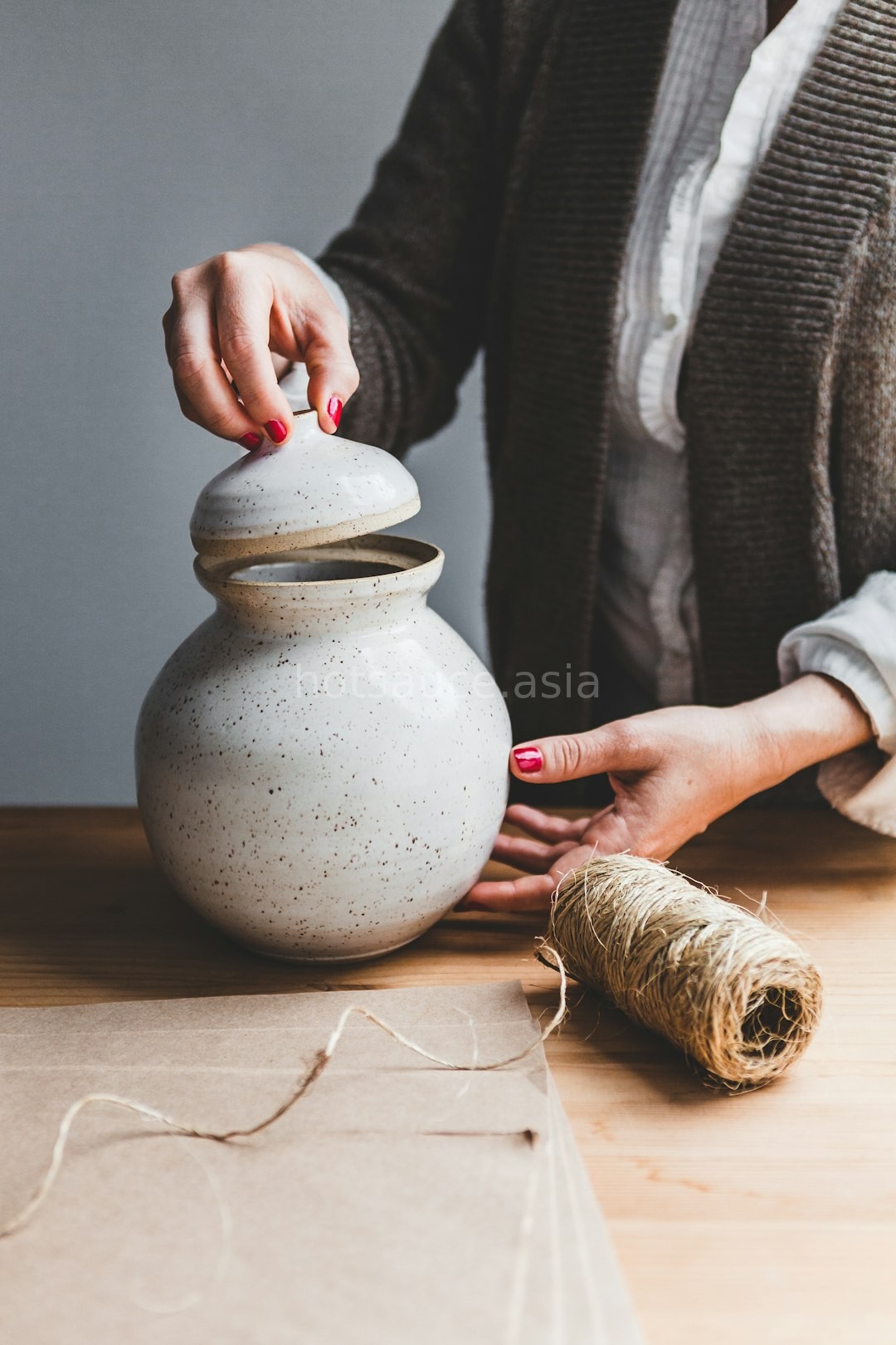 Artisan working