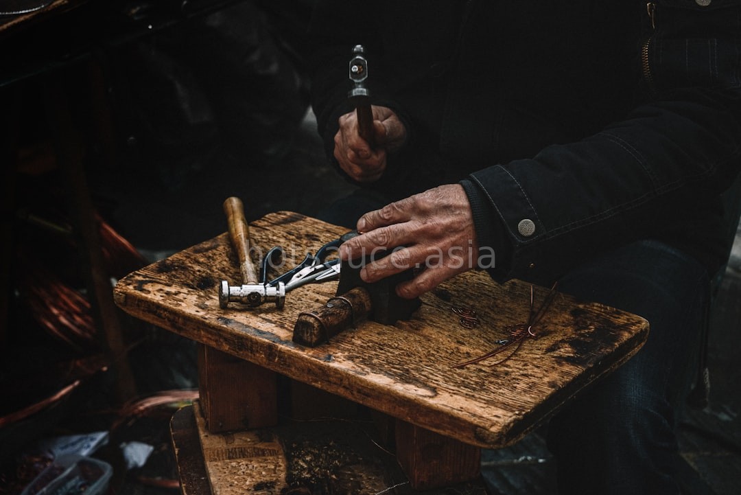Artisan working