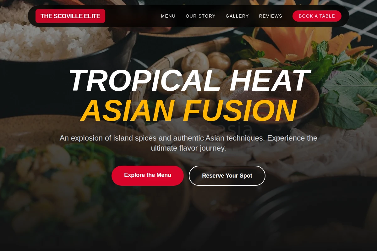 Island Asian Fusion Food
