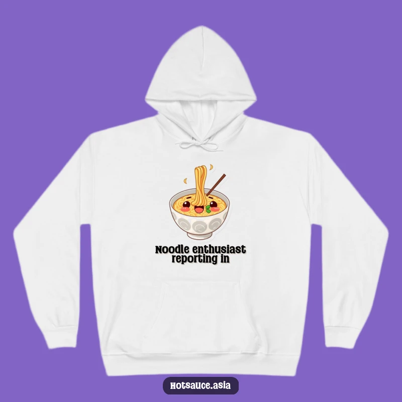 Cozy Funny Ramen Bowl Hoodie: Surprise Noodle Lover Gift for Ultimate Comfort