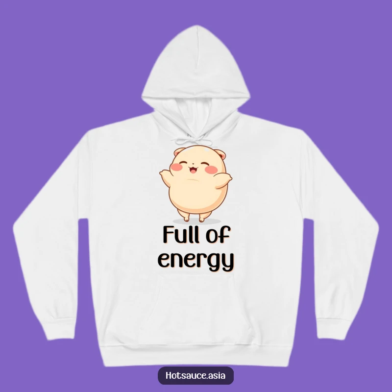 Funny Dumpling Cartwheel Hoodie: Cozy Cartoon Comfort, Delightful Gift