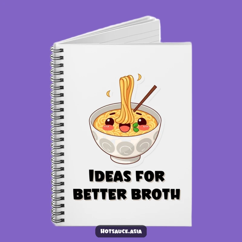 Funny Ramen Surprise Notebook: Jot Down Ideas with Noodle Lover's Joy